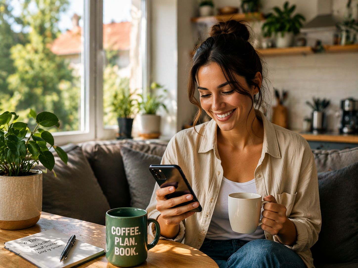 Customer using Saymemo